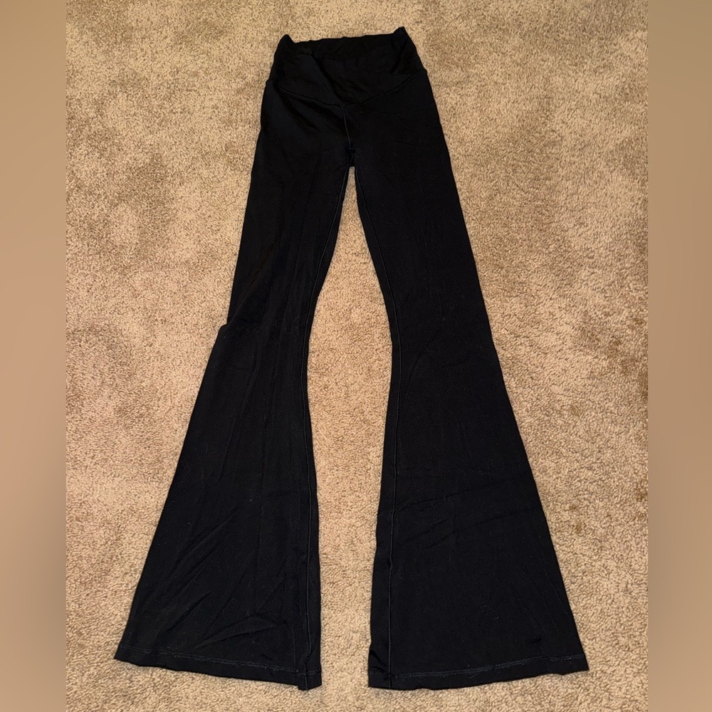 Aerie Black Flare Leggings